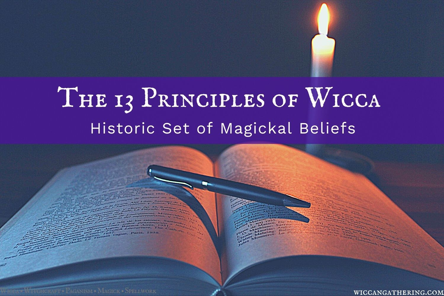 The 13 Principles of Wiccan Belief