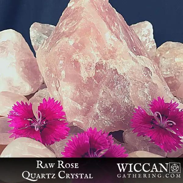 Rose Quartz Crystal Meaning, Uses, and Powers · Wiccan Gathering